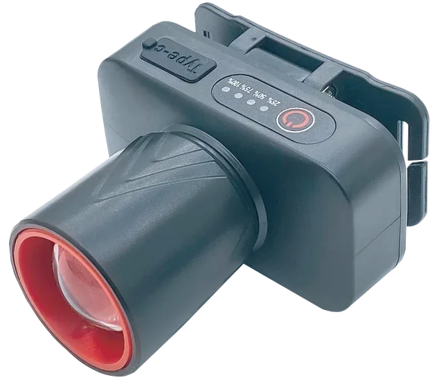 BLT-HL-C6 Telescopic Laser Focus Rechargeable LED Headlamp