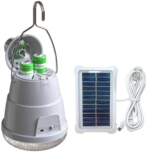 BLT-PE-3630 Portable Emergency Bulb with Solar Panel