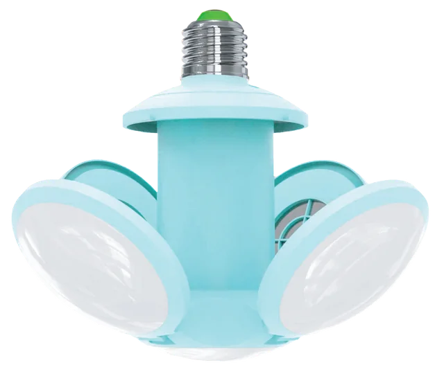 BLT-PE-3940 Four-petal Flip Expandable E27 Base Rechargeable Emergency Lamp Bulb