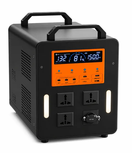 BLT-SE-L1500W Pure Sine Wave AC&DC Multi-output Large Capacity Emergency Power Station