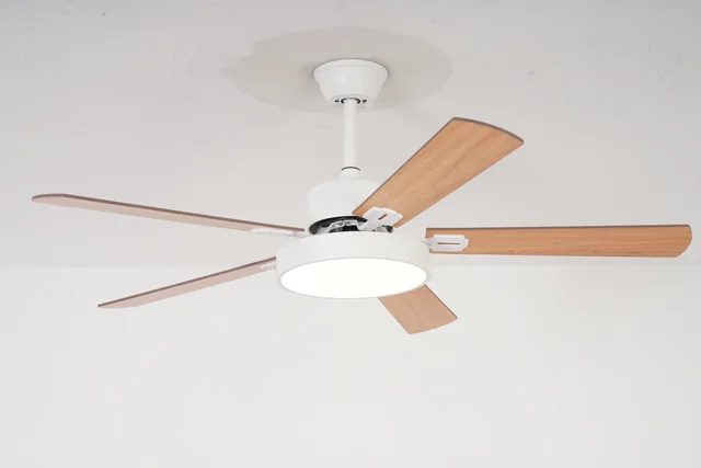 BLT-SFL479 52 inch Nordic 5-Blade Wood Grain Ceiling Fan Light