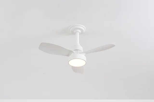 BLT-SFL6202W 24 inch 3-Blade LED Ceiling Fan Light (White full body)