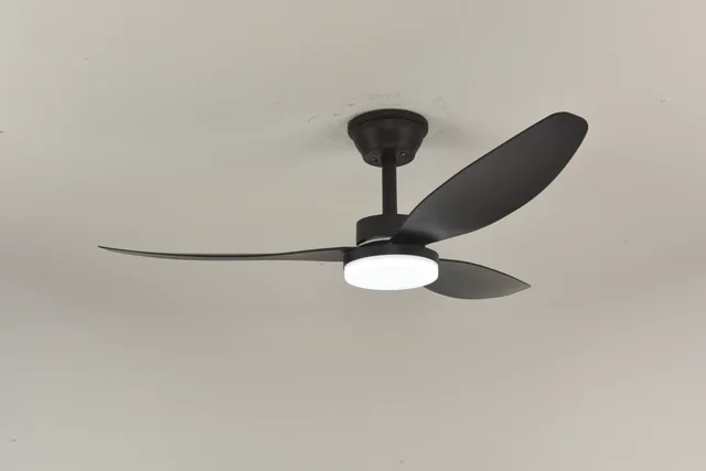 BLT-SFL9203B 36 inch 3-Blade LED Ceiling Fan Light (Black full body)